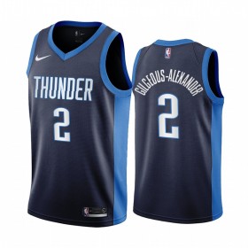 Camiseta Hombre NBA Oklahoma City Thunder Shai Gilgeous-Alexander 2 2020-21 Earned Edition Swingman